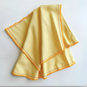 ผ้าสักหลาดสีเหลือง100Gsm วัสดุผ้าสำหรับทำความสะอาดเสื้อผ้ารถยนต์มากขึ้น - Product Image 1