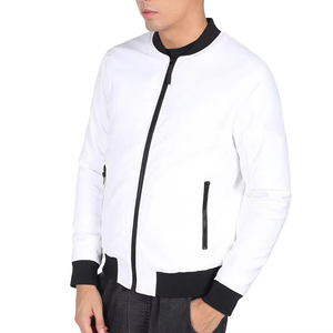 Veste bomber pour homme en coton 100% et polyester, fabricant de premier plan au Pakistan, prix de gros, logo brodé personnalisé, impression - Product Image 4