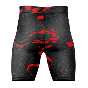 Breathable Pocket Casual Eco-Friendly <b>Men</b> <b>Compression</b> Short Running <b>Tights</b> Quick Dry Lightweight Workout Fitness Sublimation - Product Image 4