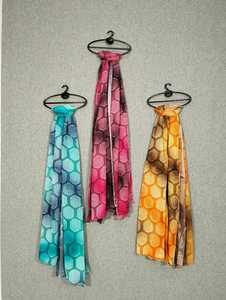 Fine Quality Women's <b>Pashmina</b> Shawl With Golden Stones and Stunning Design for Any Occasion - Product Image 3