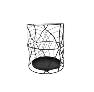 ตะกร้าเหล็กทรงกลมดีไซน์ไม่เหมือนใครของตกแต่งวันฮาโลวีนทำมือปรับแต่งได้ - Product Image 6