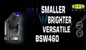 Luz Móvil de Cabeza HY-BF460BSW CMY 650W, Fuente de Luz <span class=keywords><strong>Osra</strong></span> Beam Spot Wash CMY+CTO+Zoom 3en1 DMX512 para DJ, Bodas y Fiestas - Product Image 5