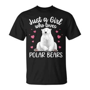 Camiseta para Amantes del Oso Polar Ártico, Producto Promocional para Hombres y Mujeres - Product Image 1