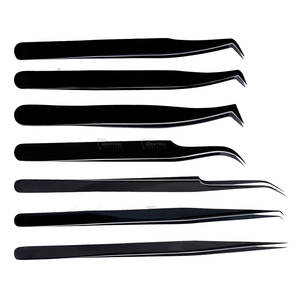 ชุดแหนบสแตนเลสแบบมืออาชีพ 7 ชิ้น ใช้ซ้ำได้ ทนความร้อนสูง ด้ามจับสีชมพู ปลายสีทอง รูปหัวใจ - Product Image 3