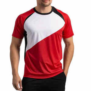 Meilleur t-shirt en coton biologique pour homme Sublimation de coupe régulière, logo personnalisé imprimé sur le devant, design de fitness grande taille avec quantité minimale de commande bas - Product Image 1