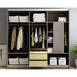 Kejia nuovissimo Design in laminato Kejia <span class=keywords><strong>armadi</strong></span> Design semplice del guardaroba della camera da letto - Product Image 6