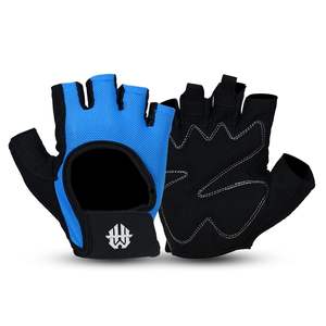 Guantes de Ciclismo de medio dedo unisex con relleno de gel, diseño deportivo personalizado para bicicleta de montaña, pantalla táctil, compatibles, transpirables, para exteriores - Product Image 4