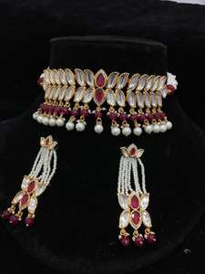 Collares de diseñador Kundan Vintage de lujo para novias Artesanía intrincada para bodas Festividades y ocasiones reales - Product Image 2