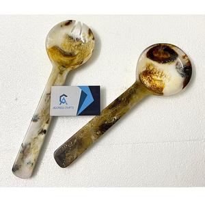 ชุดเซ็ตสลัดแบบฟองเรซินใช้มือหมุนทำจากเรซินช้อนเครื่องครัวเครื่องใช้ในครัวเรือนอุปกรณ์สำหรับสลัด - Product Image 5