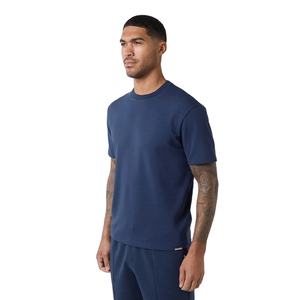 T-shirts pour hommes 100% coton de qualité supérieure vierge à manches courtes personnalisation surdimensionné de haute qualité impression personnalisée unie 220 Gsm - Product Image 1