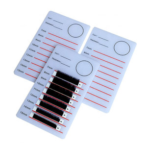 Dễ dàng để làm sạch kim loại Palette cho chuyên nghiệp Lash nghệ sĩ Lash gạch hiện đại Thiết kế tối giản tái sử dụng không thấm nước làm việc hội đồng quản trị - Product Image 3