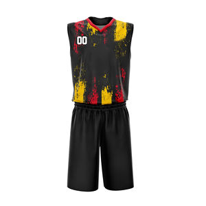 Nuevo Uniforme de Baloncesto Deportivo de Secado Rápido y Transpirable para Exteriores, Uniforme de Baloncesto Sublimado de la Mejor Calidad - Product Image 1