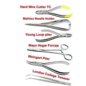 Ortho Tooth Braces Alicates de ortodoncia quirúrgica Instrumentos de laboratorio dental manuales de acero inoxidable de Mediva Essence - Product Image 4