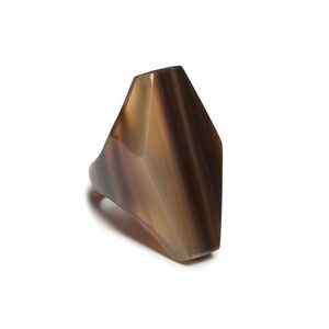 Anillos de dedo ajustables, Búfalo sostenible y cuerno de buey, estilo Ángel bohemio, diseño Natural, joyería artesanal ecológica - Product Image 1