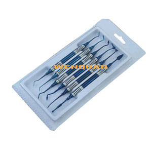 Juego de 6 uds de instrumentos de llenado Dental, herramientas aplicadoras de resina compuesta de potencia Manual para procedimientos restaurativos - Product Image 2