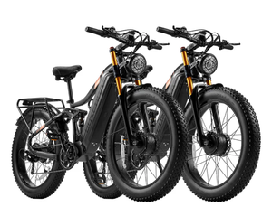 Bicicleta Eléctrica de Montaña HC26 RX30 Combo de Largo Alcance con Suspensión Completa, Diseñada para la Aventura - Product Image 1