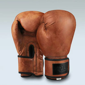 Gants de boxe personnalisés en cuir PU avec logo personnalisé gants de boxe poing rembourré gants de boxe de combat - Product Image 4