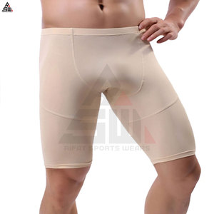 Shorts de compression pour hommes 100% coton séchage rapide taille élastique décontracté été Sport course à pied Gym - Product Image 4