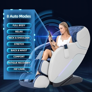 Sillón de Masaje de Cuerpo Completo con Gravedad Cero, Masaje Shiatsu, Reclinable, con Calor, Escaneo Corporal, Bluetooth, Rodillo para Pies, Control por Aplicación, para Niños - Product Image 5