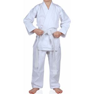 Negro ligero niños BJJ Gi personalizado brasileño Jiu Jitsu Kimono para niños y niñas uniformes de competición de verano - Product Image 5
