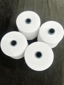 NE 30/1 Fil mélangé à bout ouvert 60% coton/40% polyester Composition recyclée pour tricot de chaussettes circulaire - Product Image 5