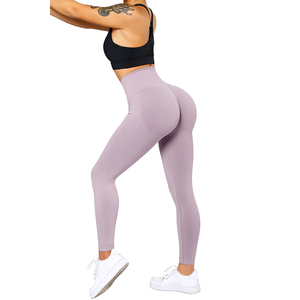 Mallas de yoga sin costuras para mujer, mallas deportivas personalizadas para entrenamiento físico - Product Image 1