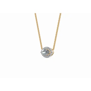 Pendentif exclusif pour vos yeux, halo marquise, diamant seul, 0,970 ct, diamant cultivé en laboratoire, bijoux fins, design éthique et luxueux - Product Image 6