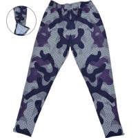 Pantalon de jogging décontracté en velours côtelé imprimé pour homme, couche de base athlétique, anti-humidité, entraînement, coupe droite, rayures incurvées