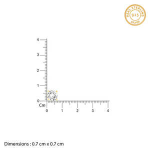 Collection Mehtab, collier et boucles d'oreilles en or classique solitaire, tendance, design élégant, bijoux minimalistes pour - Product Image 4