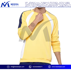 เสื้อสเวตเชิ้ตผู้ชายขายดีสำหรับฤดูหนาว สไตล์ลำลอง สตรีทแวร์ ผ้าฟลีซ ซับเหงื่อ กันน้ำ แขนจั๊มพ์ คอกลม - Product Image 2