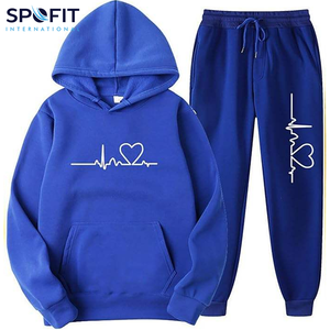 2025 hiver décontracté grande taille femmes deux pièces survêtement ensemble formation Jogging porter - Product Image 4