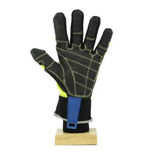 Gants de mécanique en cuir de première qualité résistants à la chaleur très exigeants antistatiques antivibrations sans silicone sans poudre personnalisables - Product Image 4