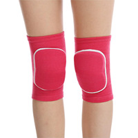Genouillères souples, respirantes, élastiques, flexibles, avec rembourrage en mousse épaisse et lourde, en polyester et élasthanne, protection complète pour la danse