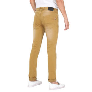 Pantalones vaqueros de hombre con logotipo bordado personalizado de nuevo diseño de calidad superior, traje de moda de secado rápido, pantalones vaqueros de hombre de venta en línea - Product Image 4