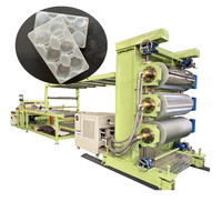 PS Blister Boîte Emballage Feuille Transparente Production Faisant La Machine PS Feuille De Plastique Simple Vis Rigide