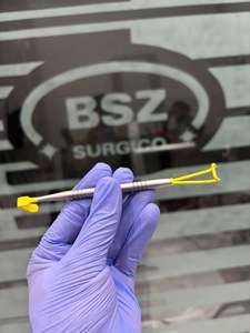 Senn Mueller ฉนวนเครื่องดึงกลับเคลือบสองชั้นเครื่องมือผ่าตัดเสริมจมูกศัลยกรรมพลาสติกสแตนเลส - Product Image 2