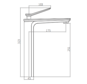 Grifo de lavabo frío y caliente Diseño minimalista Adecuado para ahorrar agua Material de acero inoxidable 304 de alta calidad - Product Image 2