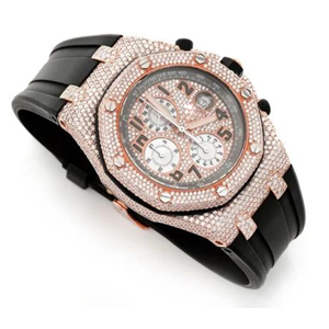 Affordable Luxury Moissanite <b>Watch</b> | VVS Iced Out Skeleton | Wholesale Diamond Tester Pass - Product Image 1