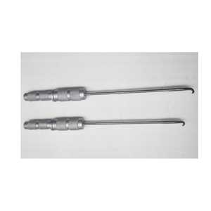 K Extractor de uñas con 2 ganchos Ortopédico K Extractor de uñas Set-Paquete de 2 instrumentos ortopédicos de calidad de hueso - Product Image 4