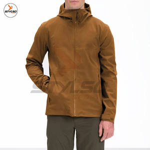 Personnaliser le style et la conception Streetwear Polyester Softshell imperméable Sports de plein air course coupe-vent veste de pluie pour hommes - Product Image 6