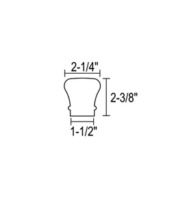Moderne élégant chêne blanc 6010 vente chaude main courante Durable et réglable pièces d'escalier en bois pour escalier Bacony main courante EFS - Product Image 3