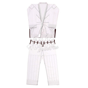 Costume de Jiu Jitsu brésilien uniforme BJJ blanc de haute qualité pour adultes et enfants costume de Jiu Jitsu costume de Jiu Jitsu à séchage rapide - Product Image 1
