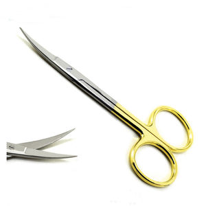 Porte-aiguille Mcpherson pour la microchirurgie Mâchoires coniques lisses incurvées de 4 pouces Instruments de neurochirurgie - Product Image 5