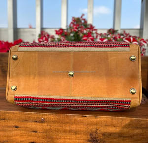 ใหม่ตะวันตก 100% เม็ดเต็มรูปแบบของแท้หนังกระเป๋าเดินทางมัลติฟังก์ชั่สายรัด Unisex กระเป๋าเดินทางกระเป๋าวีควีนเนอร์ - Product Image 5