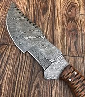 Couteau de traqueur en acier damas fait maison de qualité supérieure | Hunters Hunting Camping Tracking Fix Blade Knives Logo personnalisé