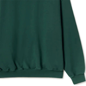 Pulls en molleton de coton lourd de haute qualité 2025, logo personnalisé, uni, teint, anti-froissement, pour hommes, hiver, OEM - Product Image 5