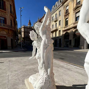 <span class=keywords><strong>Statua</strong></span> Romantica a Grandezza Naturale di <span class=keywords><strong>Apollo</strong></span> e Dafne, Scultura in Marmo Naturale Intagliata a Mano, Design Europeo, Resistente per Giardino e Uso Esterno - Product Image 5