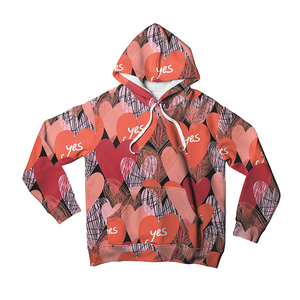 เสื้อฮู้ดการ์ตูนไซส์ใหญ่พิเศษสำหรับผู้หญิงเสื้อสเวตเตอร์แบบสวมหัวโอเวอร์ไซส์แฟชั่นกำหนดโลโก้ได้เอง - Product Image 1