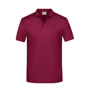 Chemises polo basiques personnalisées pour hommes pour le merchandising et les promotions - Product Image 3