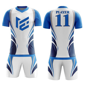 ชุดกีฬาสีเขียวโพลีเอสเตอร์100% ชุดฟุตบอลชุดพิมพ์ซับลิเมชันดิจิตอลสูงสำหรับทีมเด็ก - Product Image 2